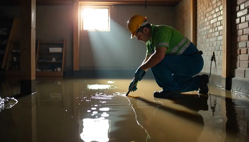 Professional water damage restoration services in Van Dyne, WI
